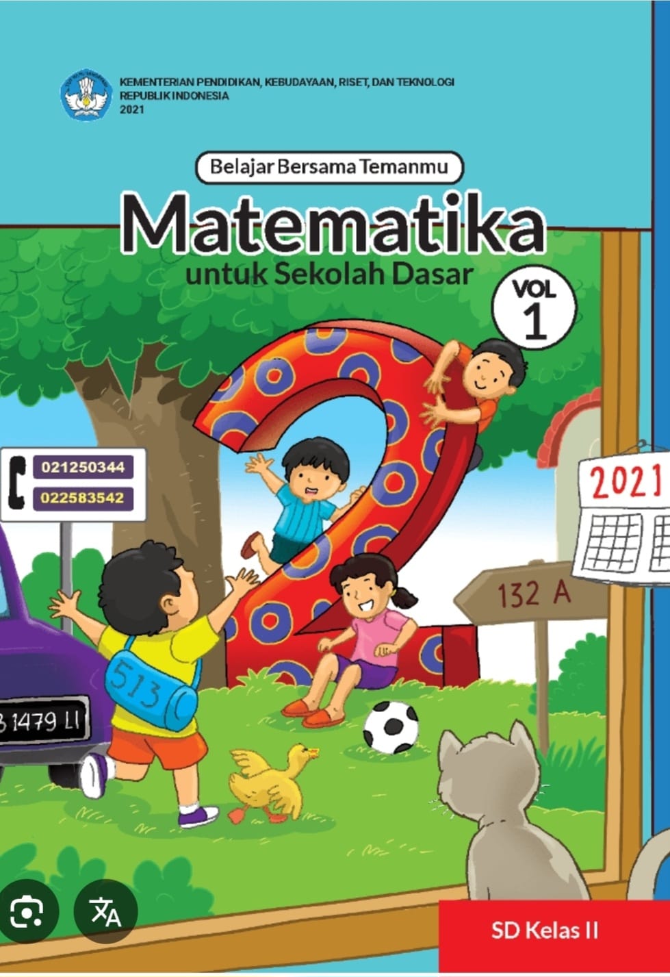 Matematika  untuk Sekolah Dasar   VOL 1
