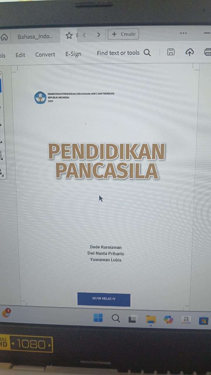 pendidikan pancasila kelas 4 SD